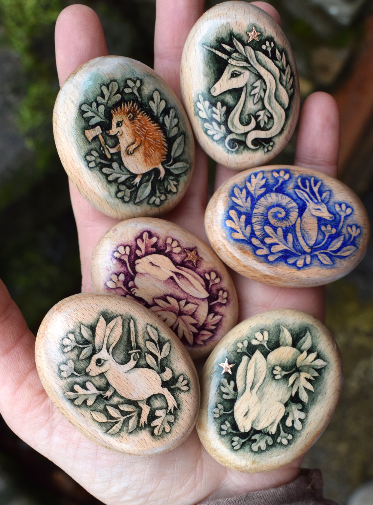 Gentle Bunny - Mini pebble