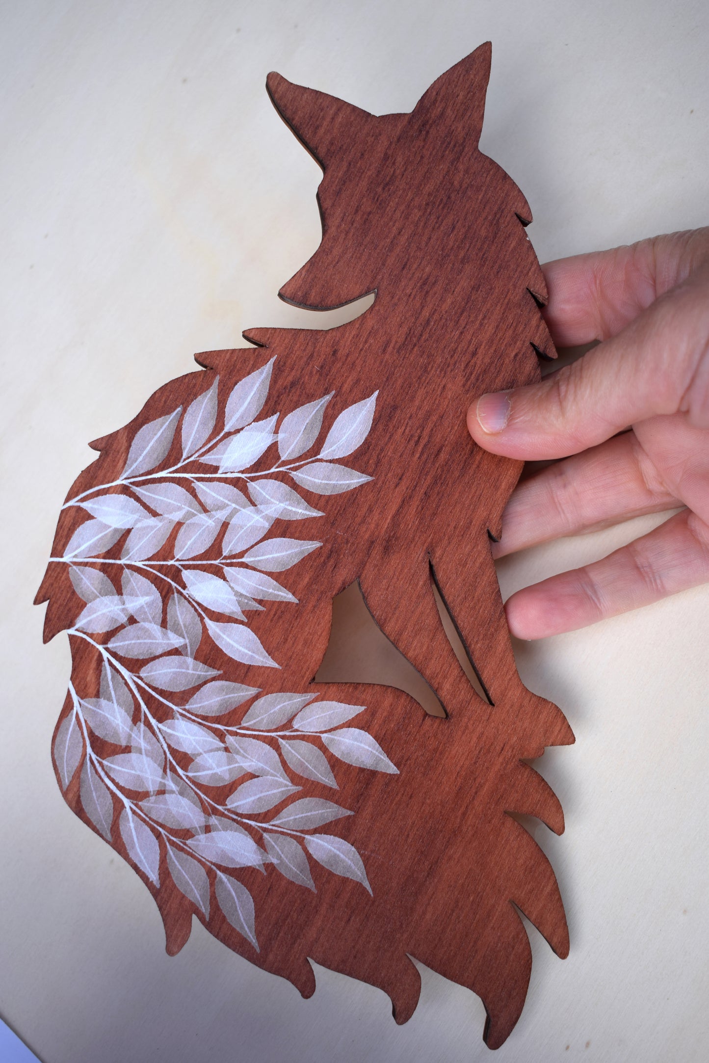Fox wall hanging (b5)
