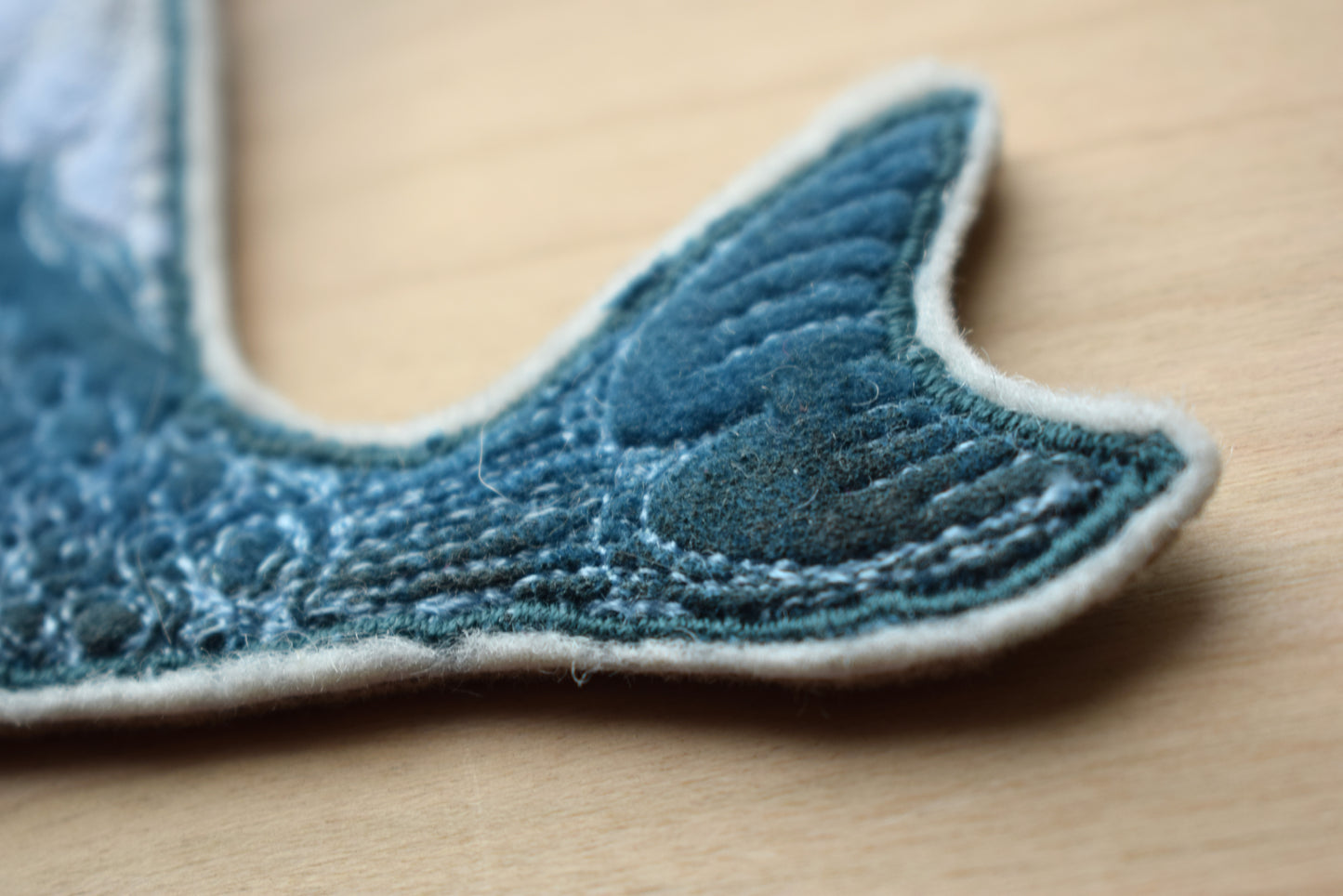 Embroidered Velvet Seal