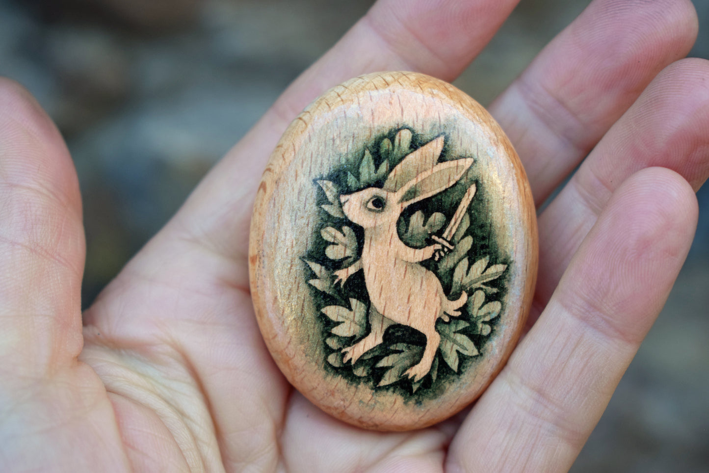 MINI Pebble - Battle Rabbit
