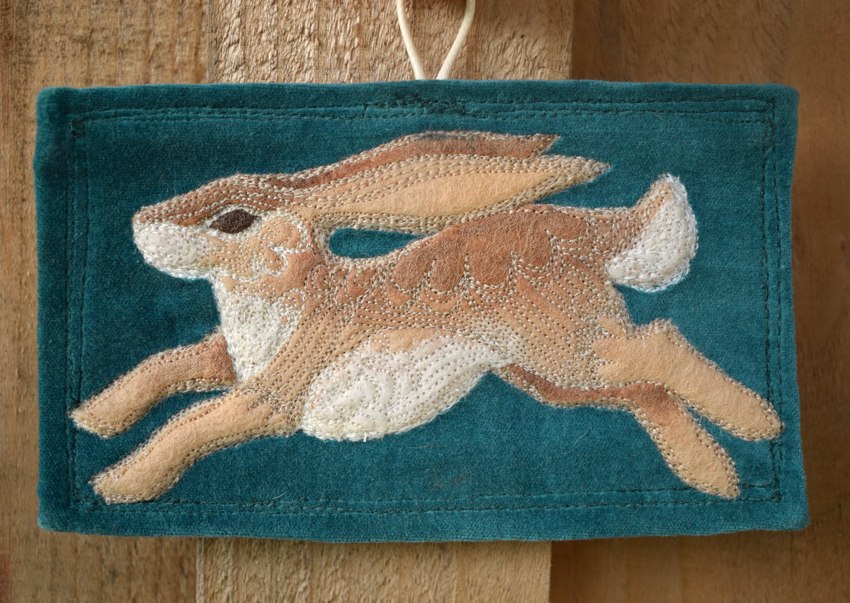 Velvet and Felt hare