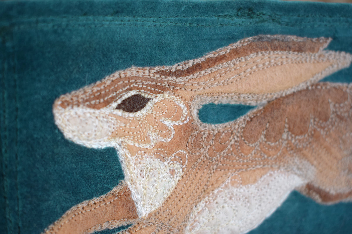 Velvet and Felt hare
