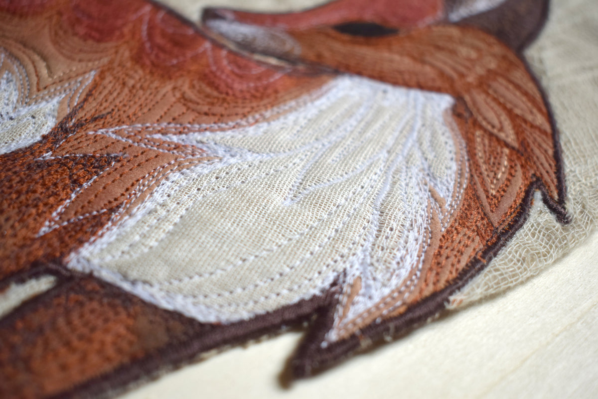 Red Fox wall hanging