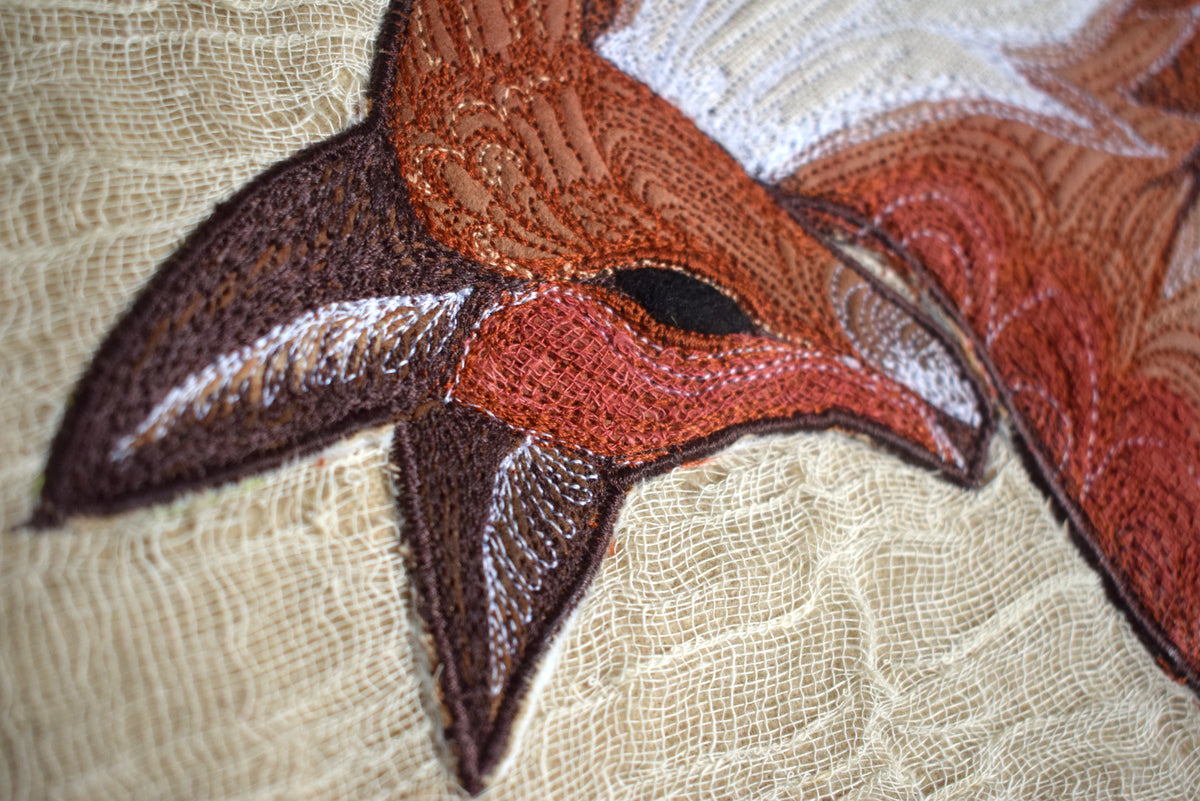 Red Fox wall hanging