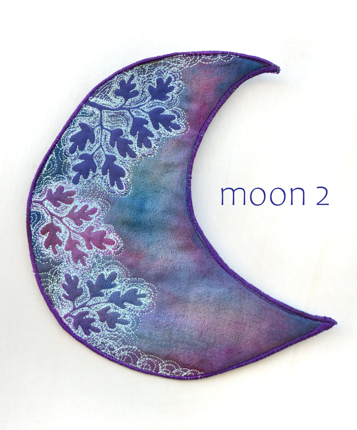 Purple Leafy Moon (2 available)
