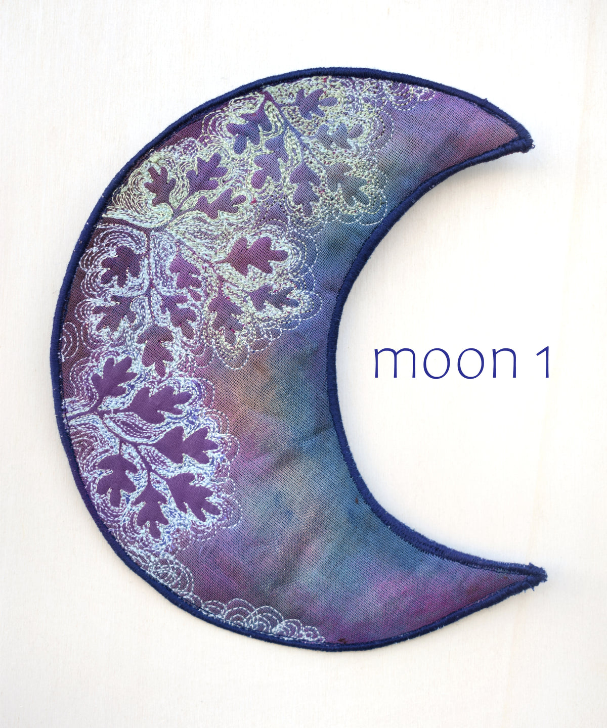 Purple Leafy Moon (2 available)