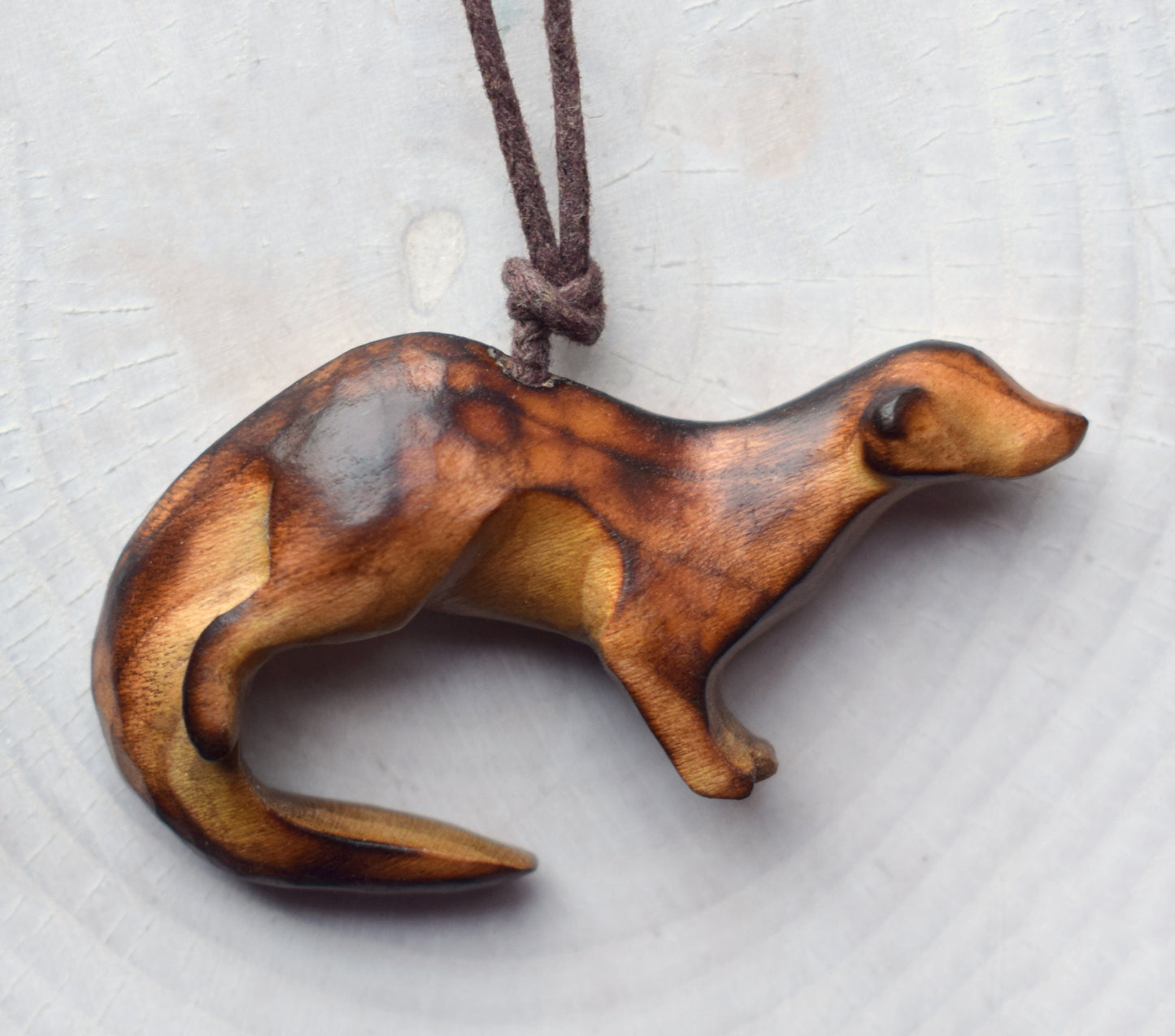 Cherry Otter Pendant