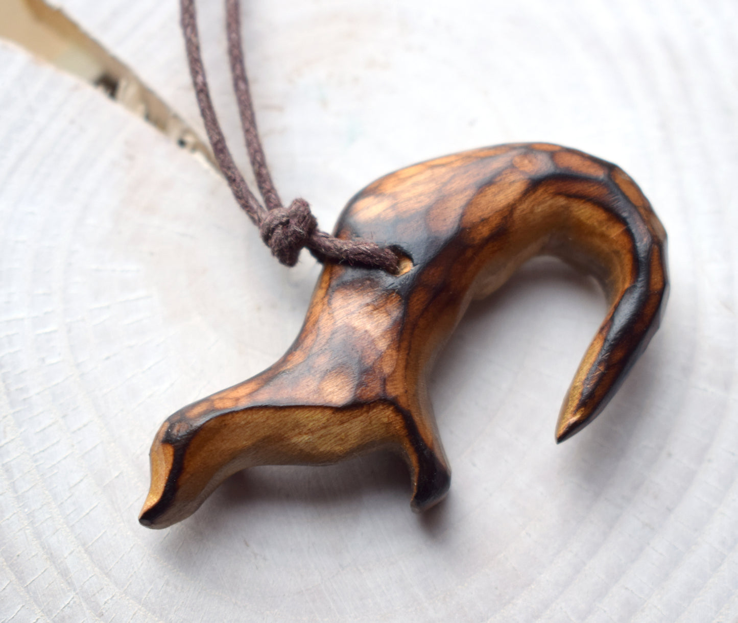 Cherry Otter Pendant