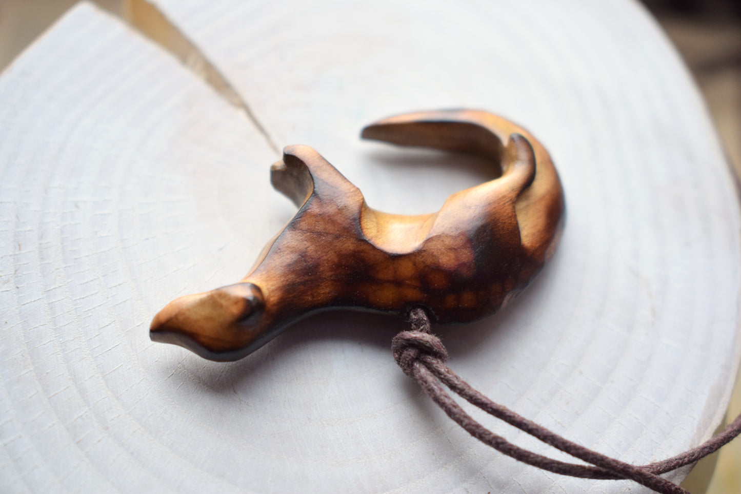 Cherry Otter Pendant