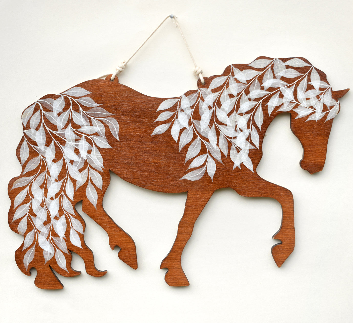 Golden Horse wall hanging (b20)