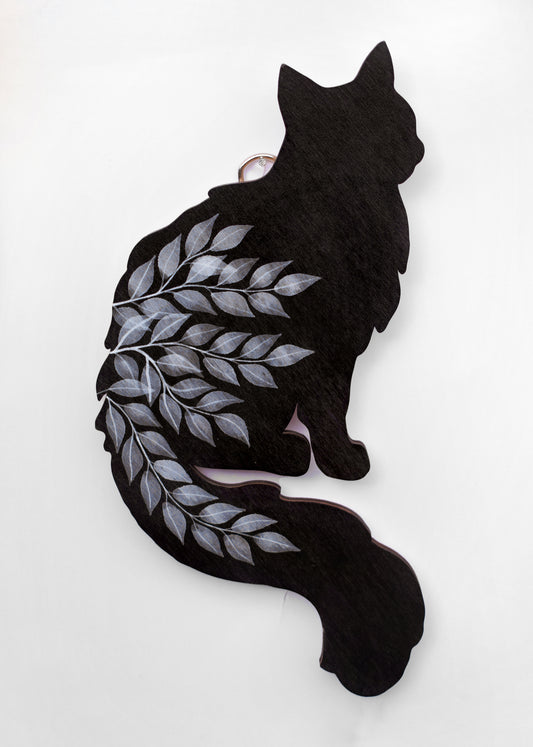 Black Cat wall hanging (b5)