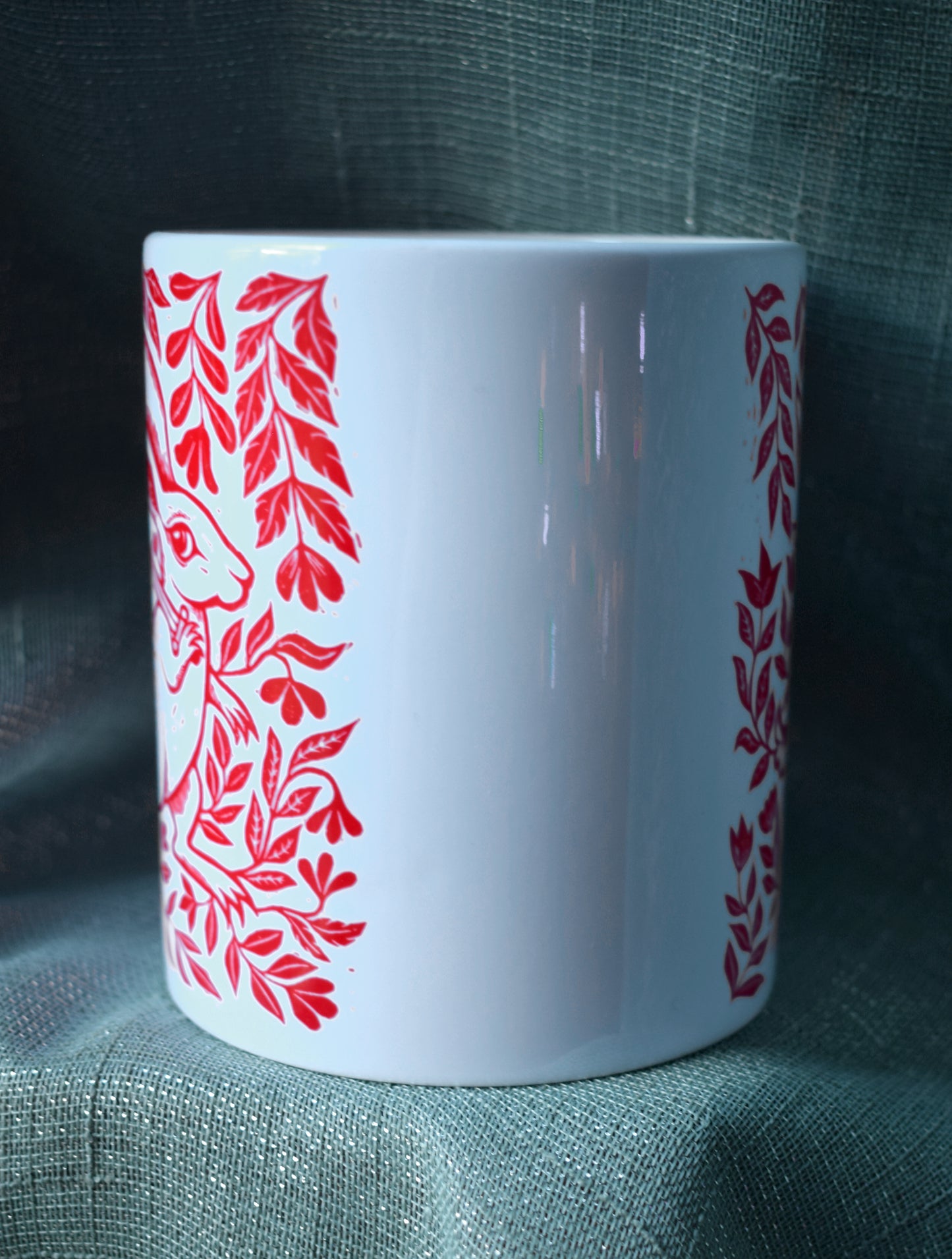 BATTLE RABBIT ceramic mug