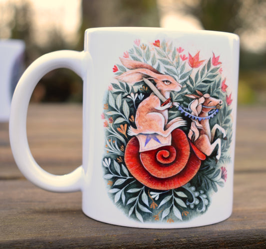 Battle Rabbit on HorseSnailback - Mug