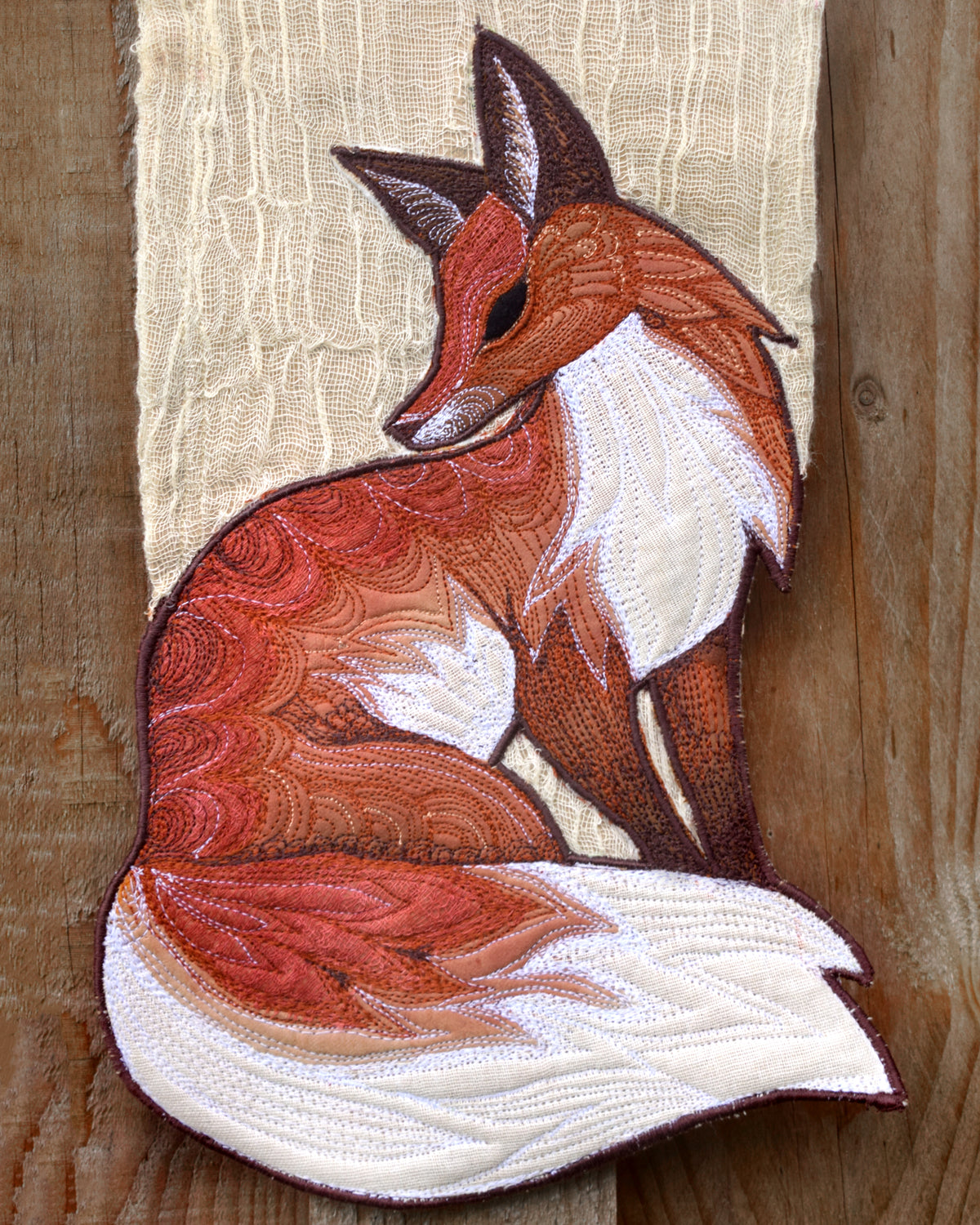Red Fox wall hanging