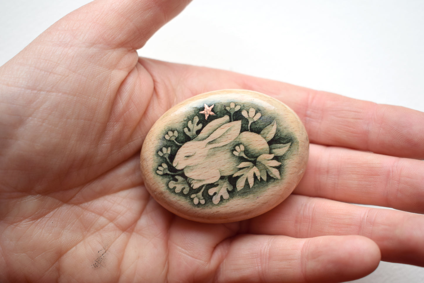 Gentle Bunny - Mini pebble