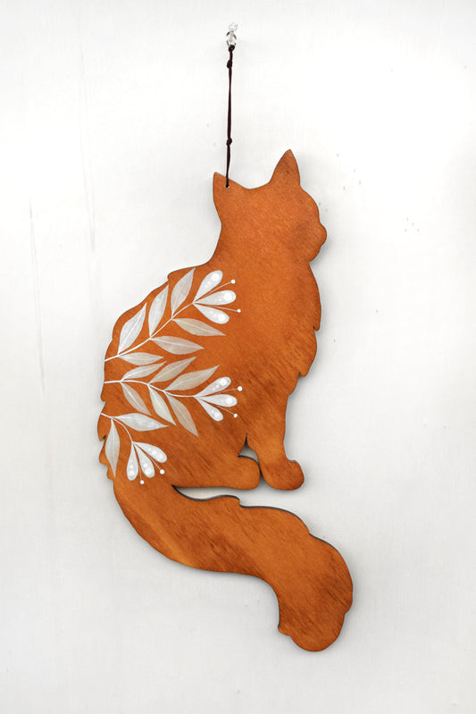 Ginger Cat Wall Hanging