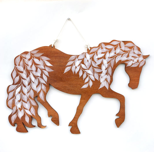 Golden Horse wall hanging (b20) (Copy)