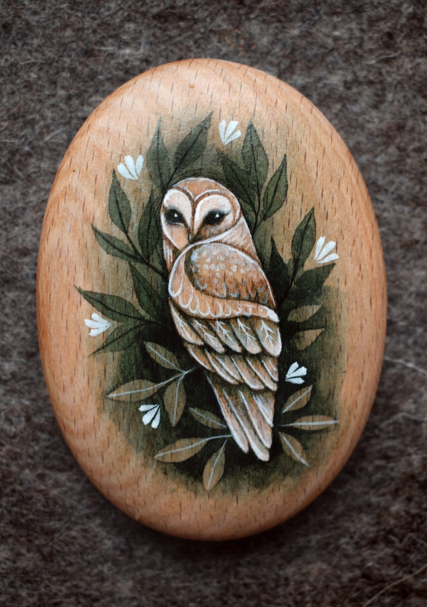 Owl Pebble